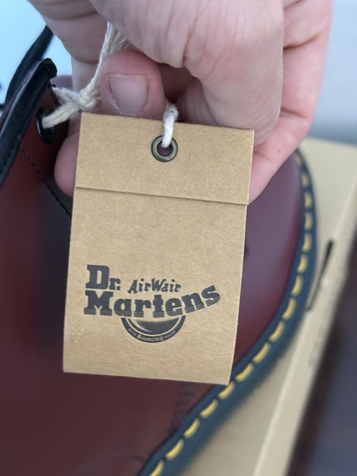 Dr. Martens NWT Dr. Martens 1460 Smooth Leather Lace Up Cherry Red Boots Size US 8 / EU 41 - 8 Thumbnail
