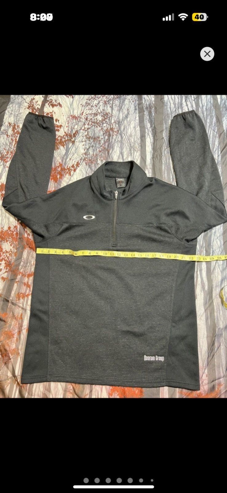 Oakley ***FINAL DROP***RARE 00s OAKLEY TECHNICAL 1/4 ZIP SWEATER L Size US L / EU 52-54 / 3 - 1 Thumbnail