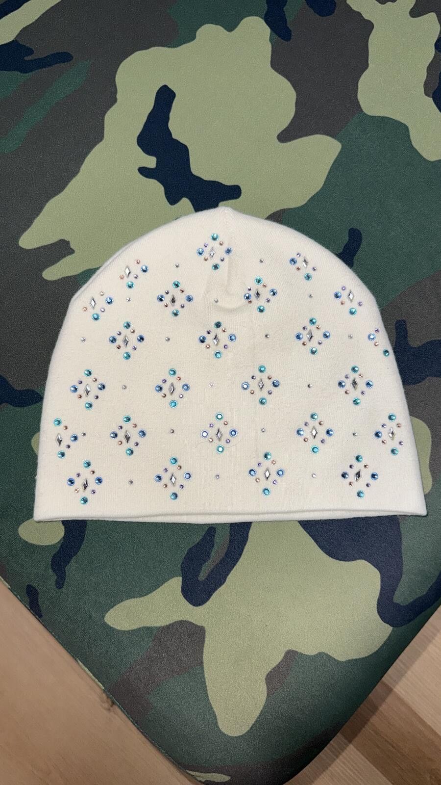 Other Anti-Local White Diamond Beanie Size ONE SIZE - 2 Thumbnail