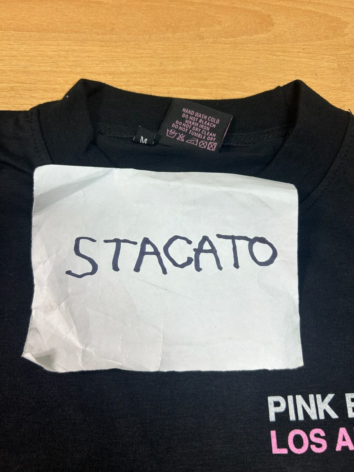 Other × Vintage Pink Elephant Los Angeles Tee Black Size US M / EU 48-50 / 2 - 6 Thumbnail