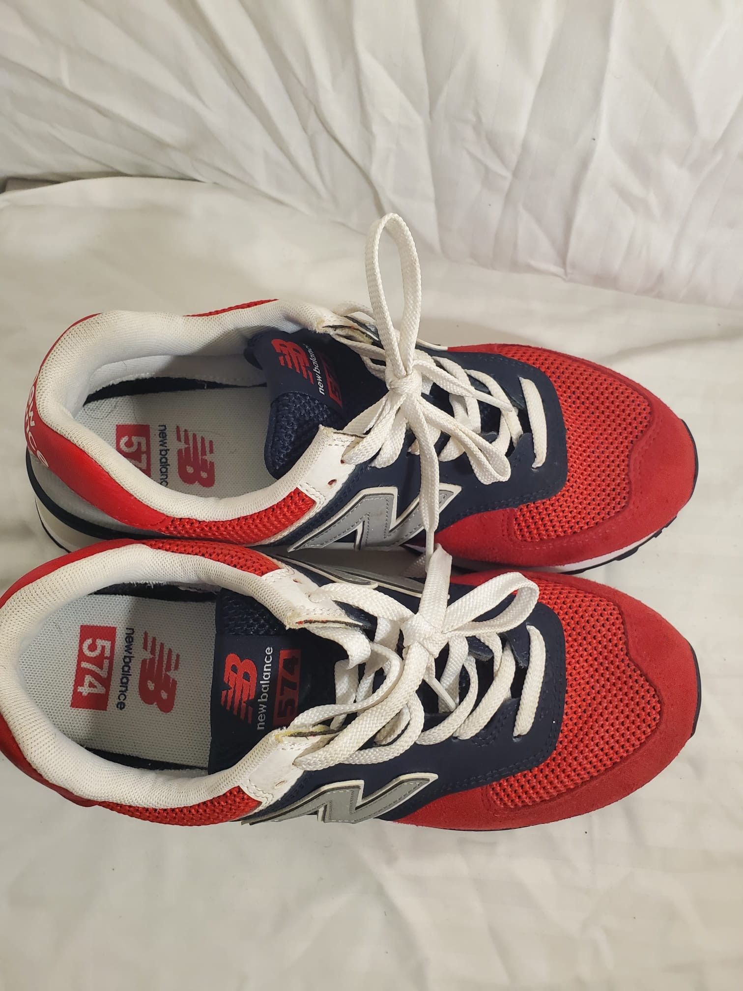 New Balance UNISEX NEW BALANCE SNEAKERS IN RED COLOR Size US 8.5 / EU 41-42 - 3 Thumbnail