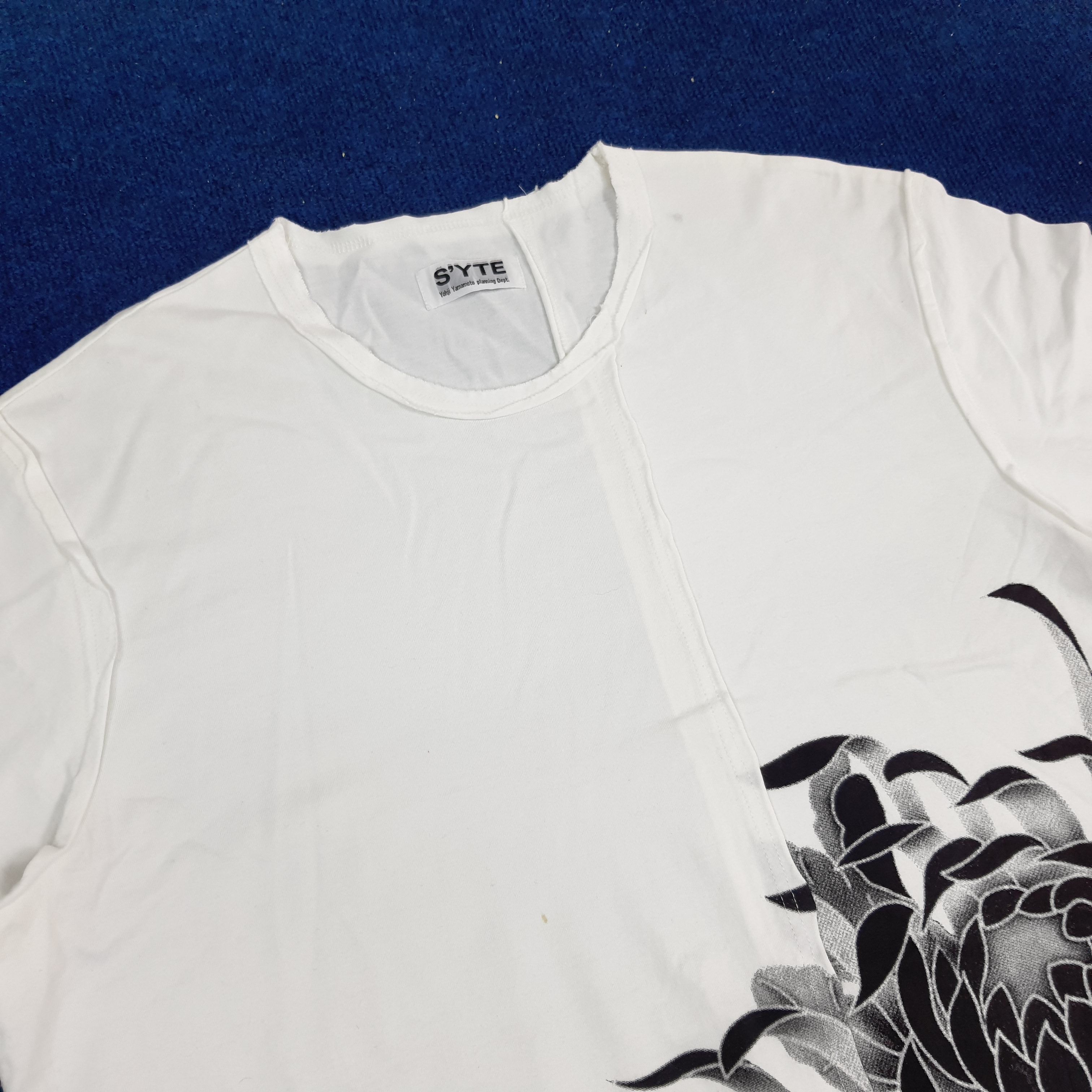 Japanese Brand × Vintage × Yohji Yamamoto Vintage S'yte by Yohji Yamamoto Japan Brand Designer Tshirt Size XL / US 12-14 / IT 48-50 - 3 Thumbnail