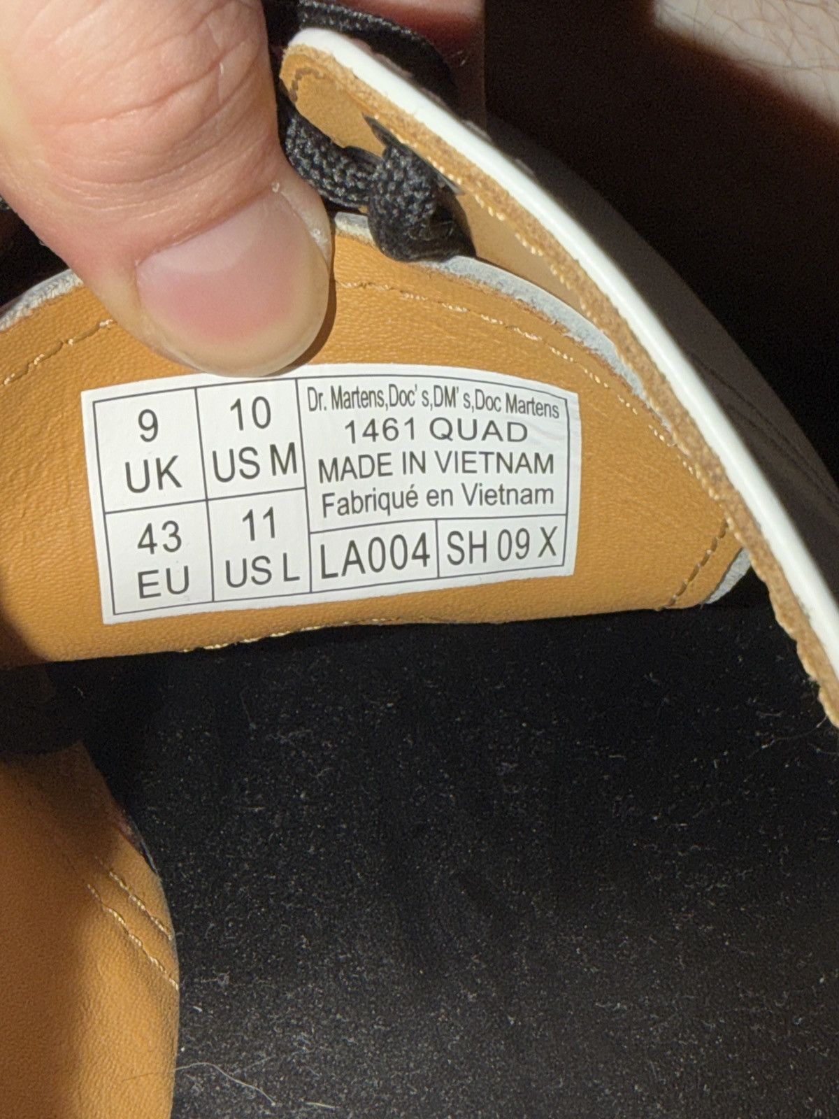 Dr. Martens Dr Martens 1461 platform Size US 10 / EU 43 - 7 Thumbnail
