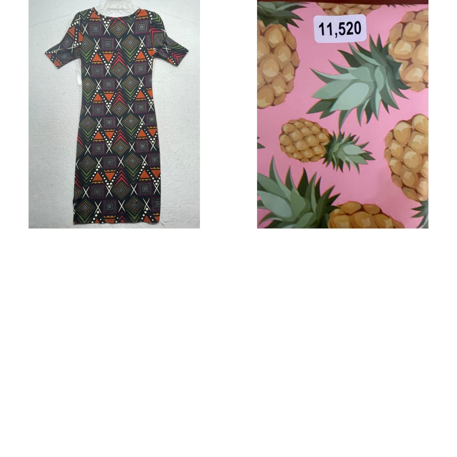 Vintage VINTAGE LuLaRoe Dress Womens Julia Geometric NWT Size M / US 6-8 / IT 42-44 - 8 Thumbnail