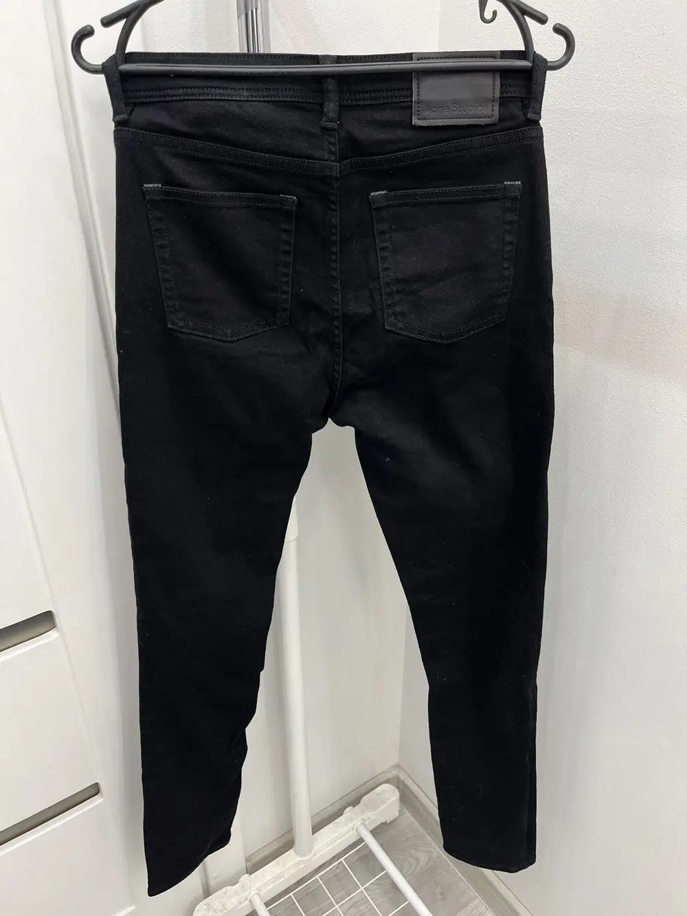 Acne Studios Acne Studios Bla Konst Climb Stay Black Denim Jeans Size 30" / US 8 / IT 44 - 2 Thumbnail