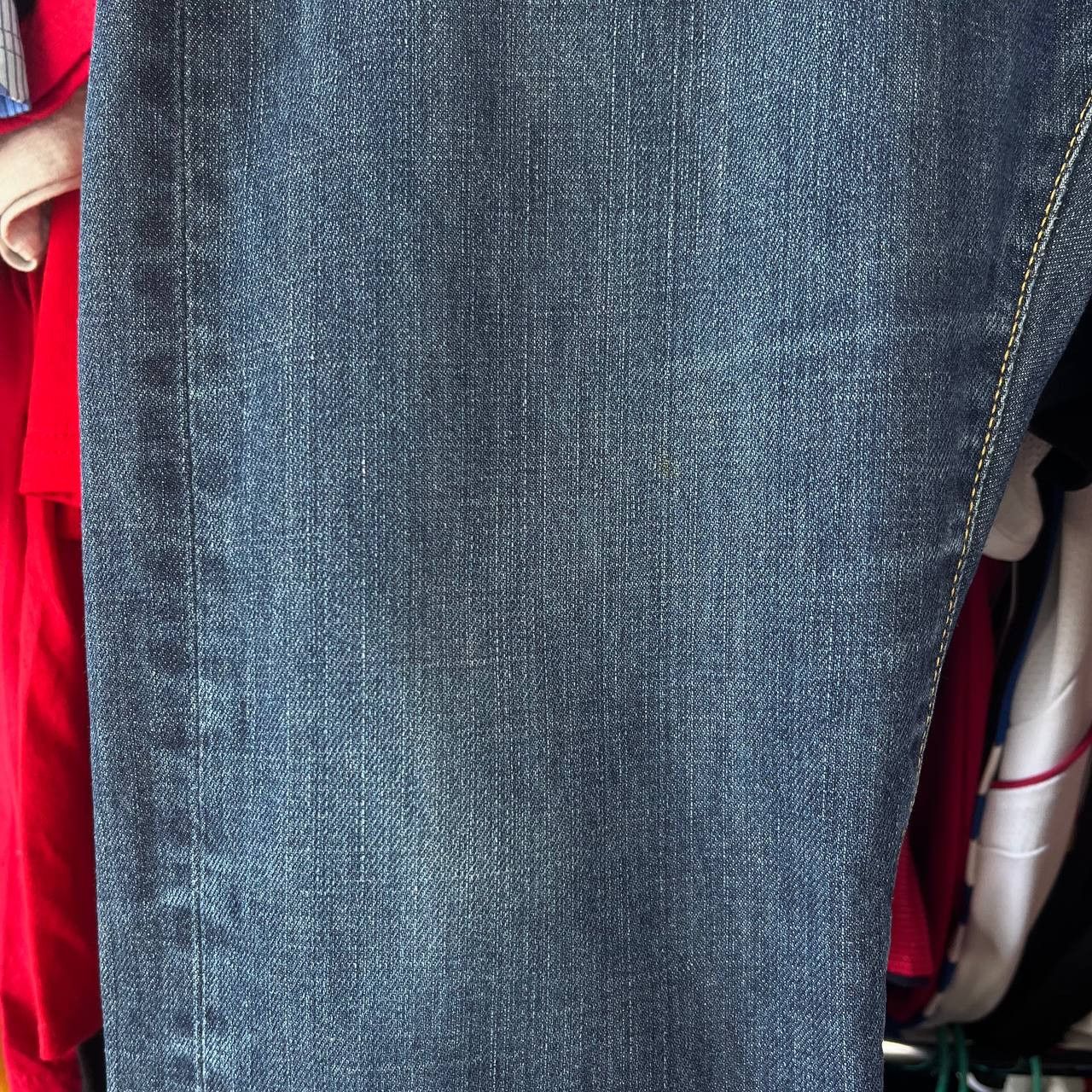 Edwin Edwin ED-55 Relaxed Fit Button Fly Blue Denim Pants Size M Size US 34 / EU 50 - 8 Thumbnail