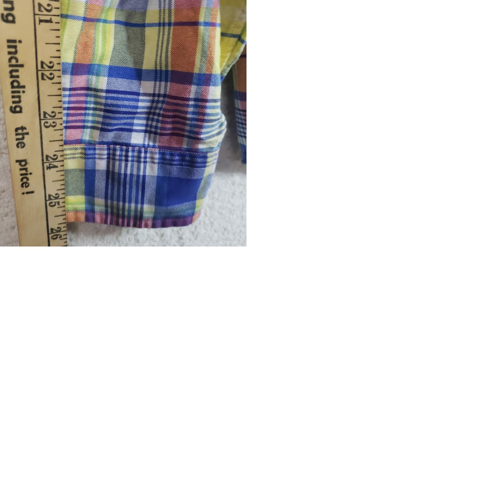 Ralph Lauren Ralph Lauren Shirt Button-Up Men's XL Cotton Multicolor Plaid Long Sleeve Button-Up Shirt Colorful Mens XL Cotton Multicolor Plaid Shirt Size US XL / EU 56 / 4 - 10 Thumbnail