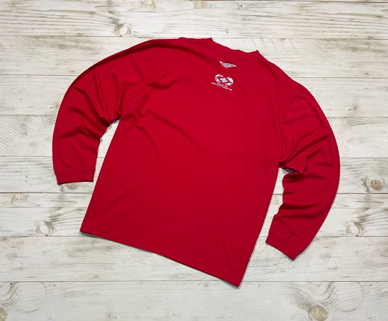 Umbro Vintage Umbro England 1966 2006 Shirt Jersey Long Sleeve Size US XL / EU 56 / 4 - 11 Thumbnail