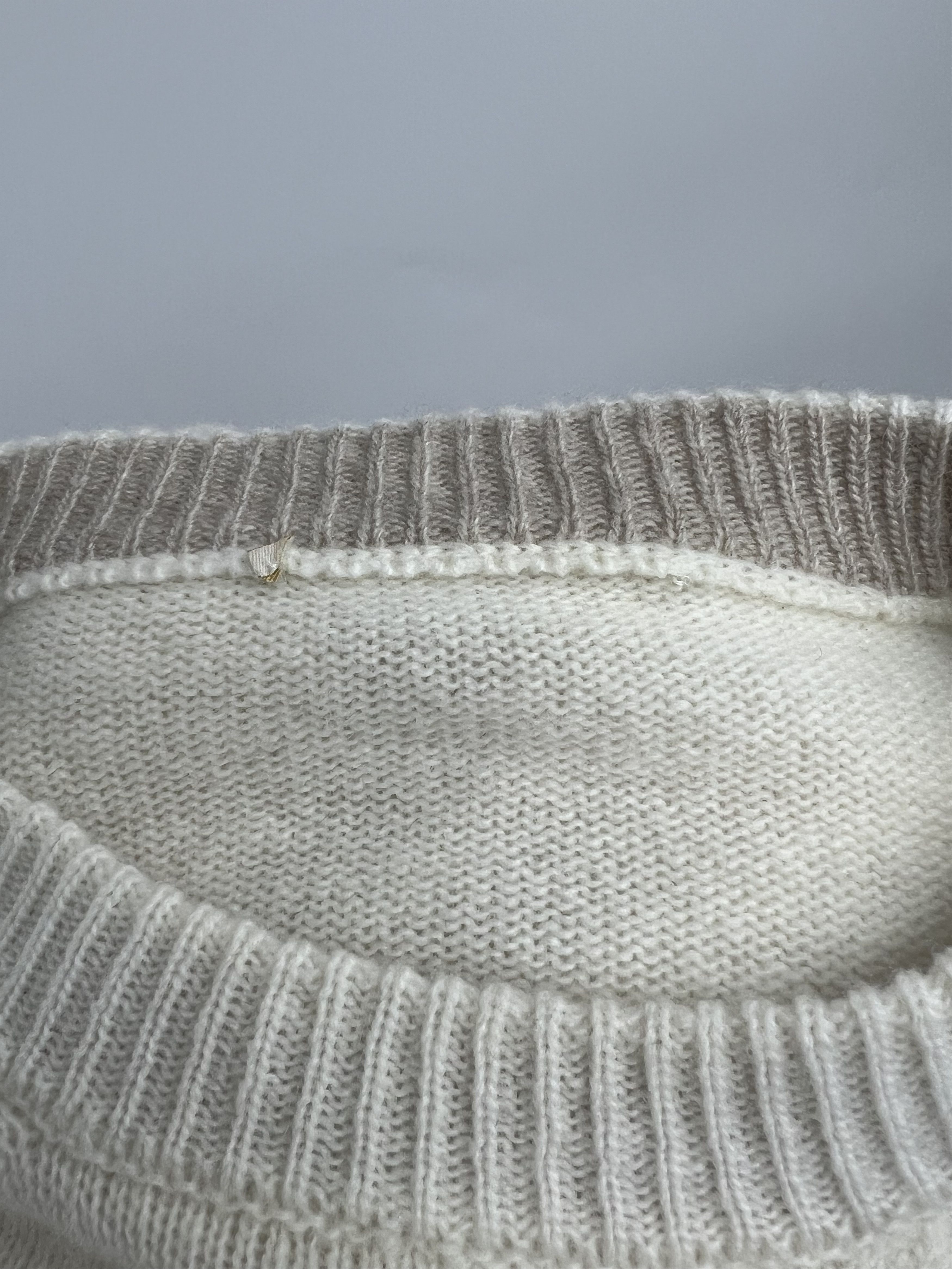 Other Momoni Ivory 100% Merino Wool Crew Neck Sweater Size L Size L / US 10 / IT 46 - 10 Thumbnail