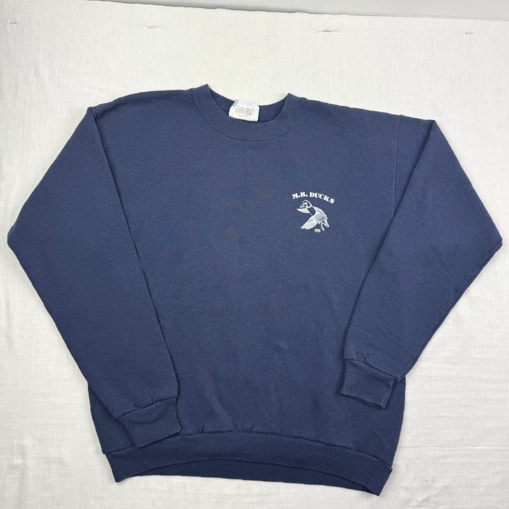 Lee VINTAGE Lee Sweatshirt Shirt Adult Large Blue Outdoor 90s Nature Animals Pullover Crew Mens Size US L / EU 52-54 / 3 - 5 Thumbnail