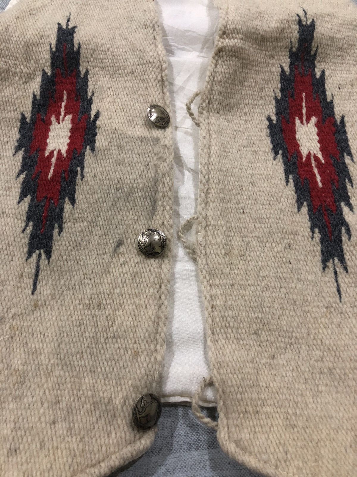 Native Vintage Chimayo Wool Novajo Vest Native Design Size US S / EU 44-46 / 1 - 7 Thumbnail