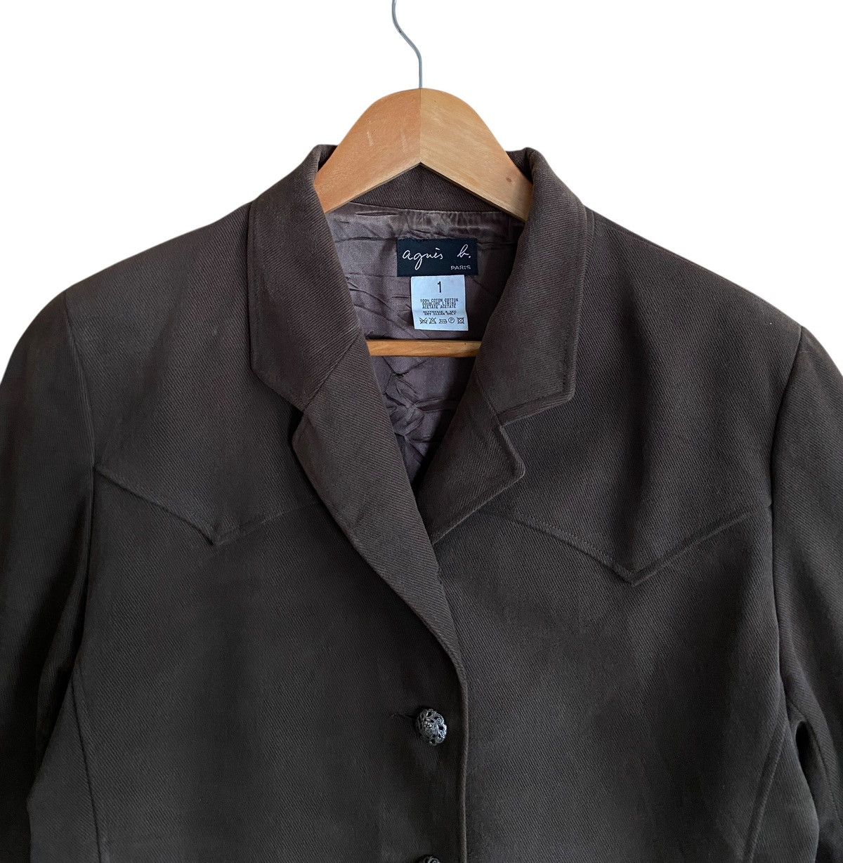 agnes b. Vintage Brand Agnes B Jacket 1990s Size US M / EU 48-50 / 2 - 3 Thumbnail