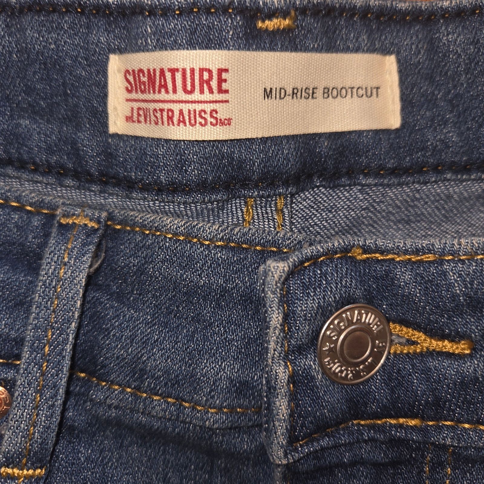 Levi's Levi's Signature Acid Wash Bootcut Jeans - Size 30x32 Size 30" / US 8 / IT 44 - 4 Thumbnail