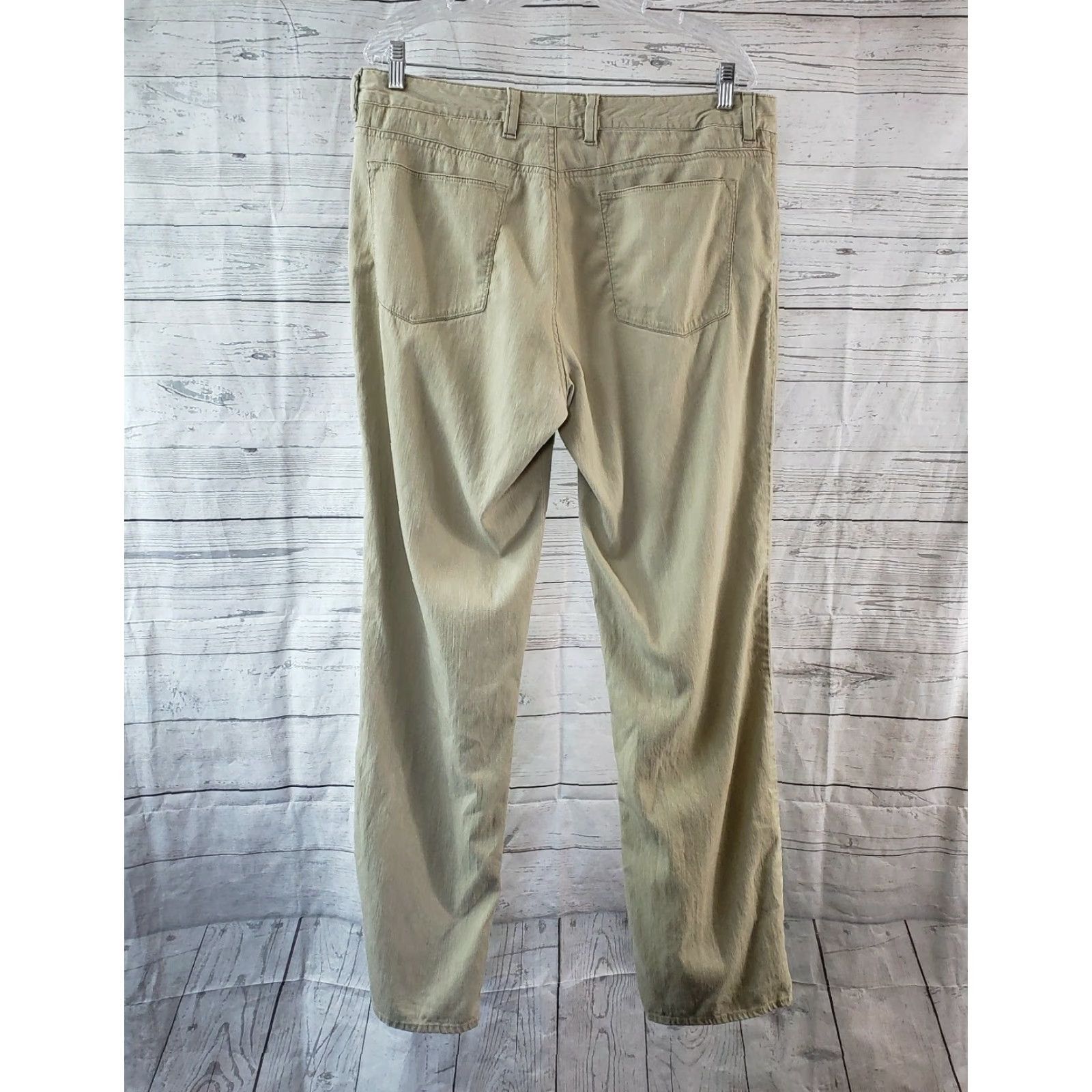 Tommy Bahama Tommy Bahama Mens Pants 35 Lyocell Blend Tan Brown Flat Front 32 Inseam Chino Casual Regular Size 35 Mens Size US 35 - 3 Thumbnail