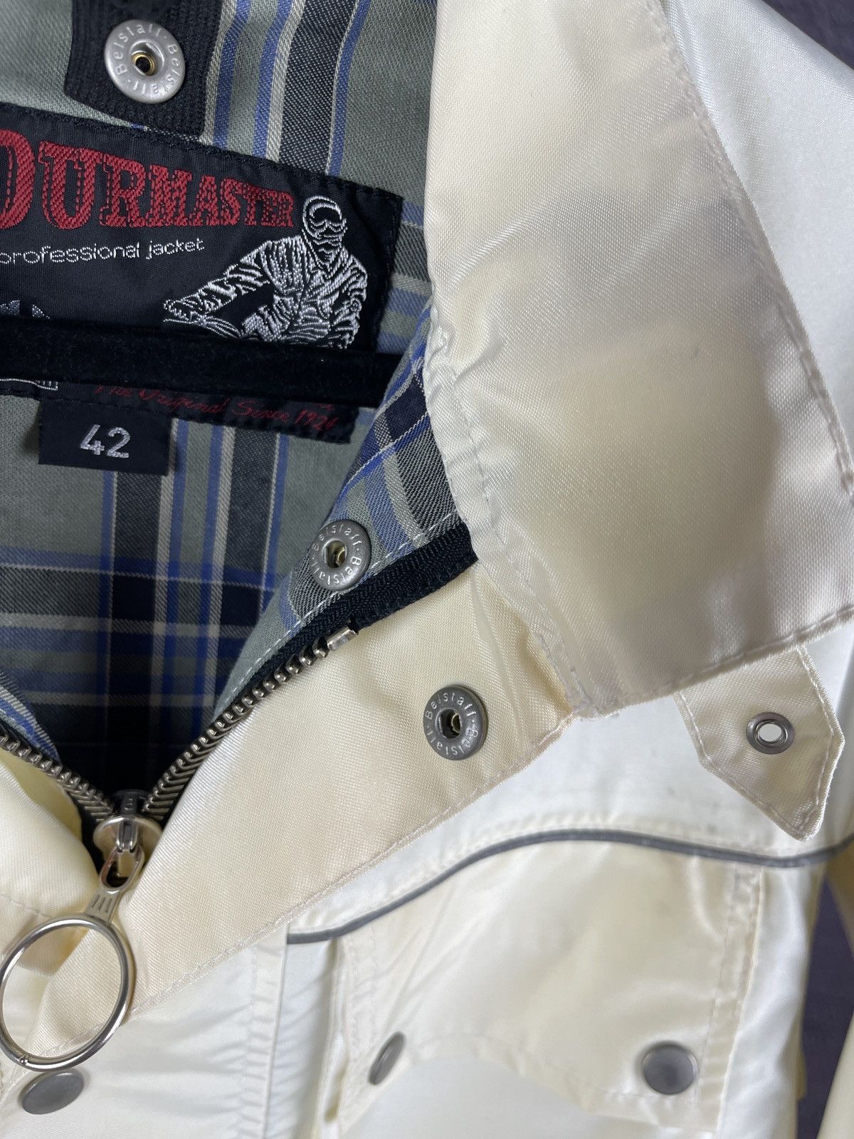 Belstaff Belstaff Tourmaster 500 Rider Belted Motorcycle Light Jacket Size US XS / EU 42 / 0 - 11 Thumbnail