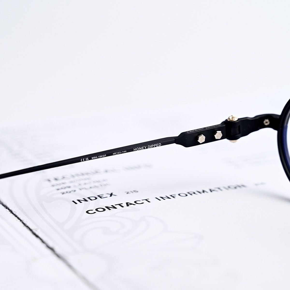 Chrome Hearts CHROME HEARTS HONEY DIPPED GLASSES Size ONE SIZE - 10 Thumbnail