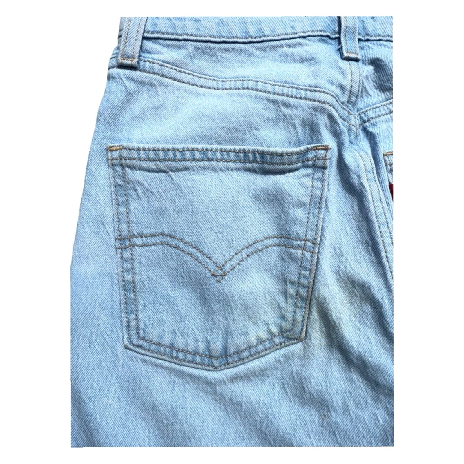 Levi's Levi’s Premium 70s High Slim Straight Light Wash Jeans Womens Size 26 Blue Slim Fit Regular Size 26" / US 2 / IT 38 - 7 Thumbnail