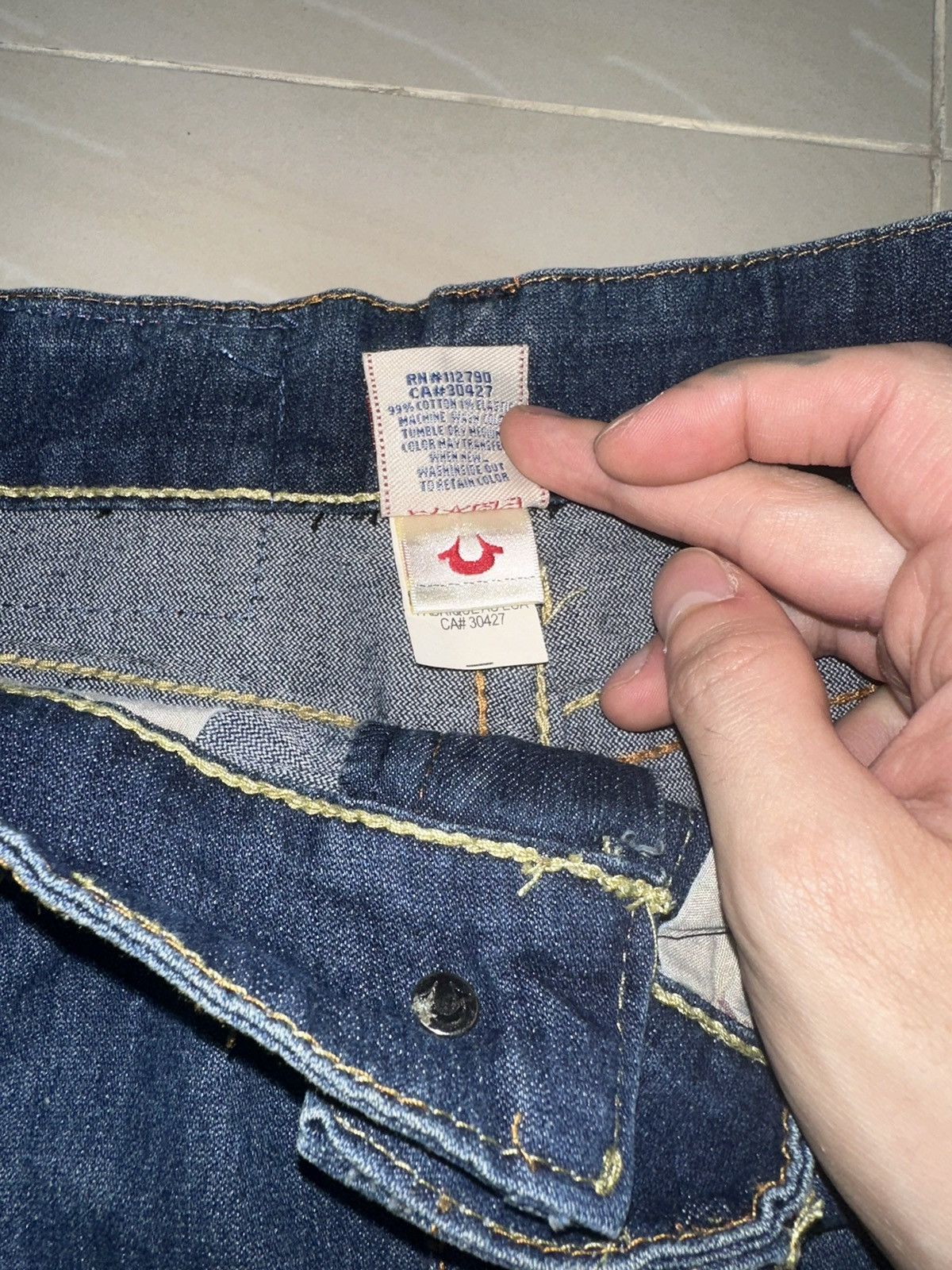True Religion × Vintage True Religion mini skirt Size 28" / US 6 / IT 42 - 7 Thumbnail