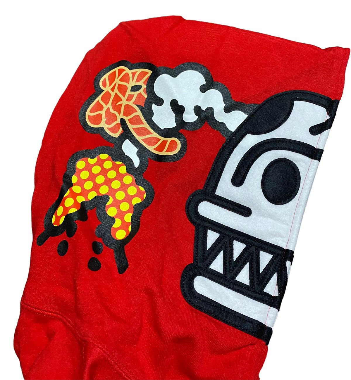 Bape BAPE Jurassic Full Zip Hoodie Red Size US L / EU 52-54 / 3 - 5 Thumbnail