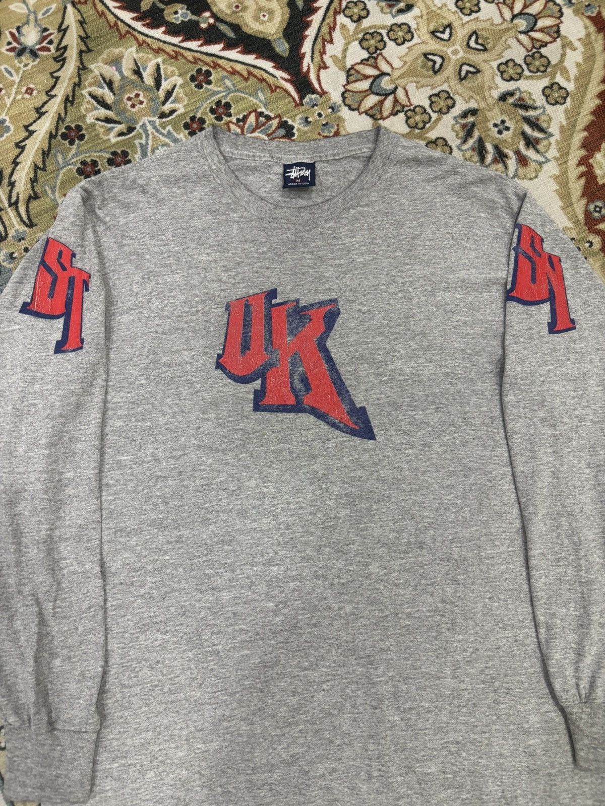 Stussy Stussy UK Longsleeve Tshirt Size US M / EU 48-50 / 2 - 2 Thumbnail