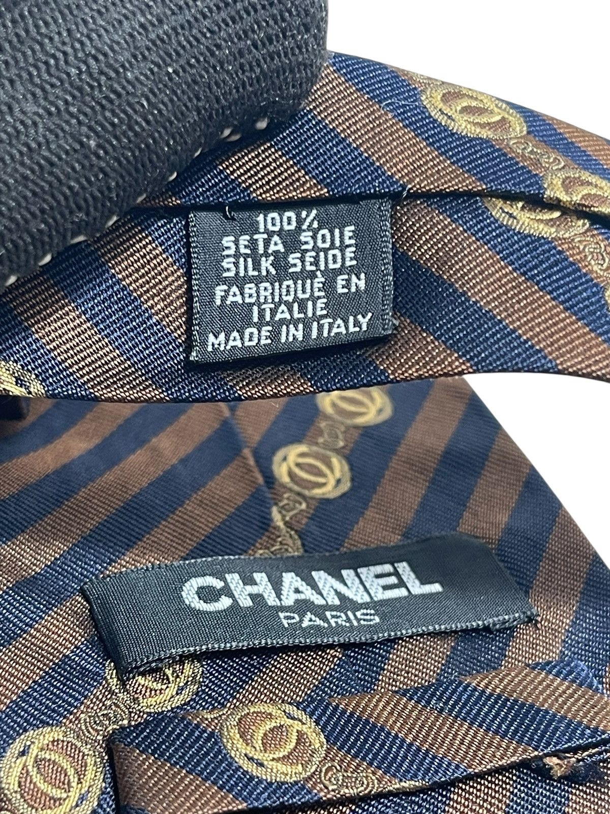 Chanel Vintage Chanel Tie CC logo Size ONE SIZE - 6 Thumbnail
