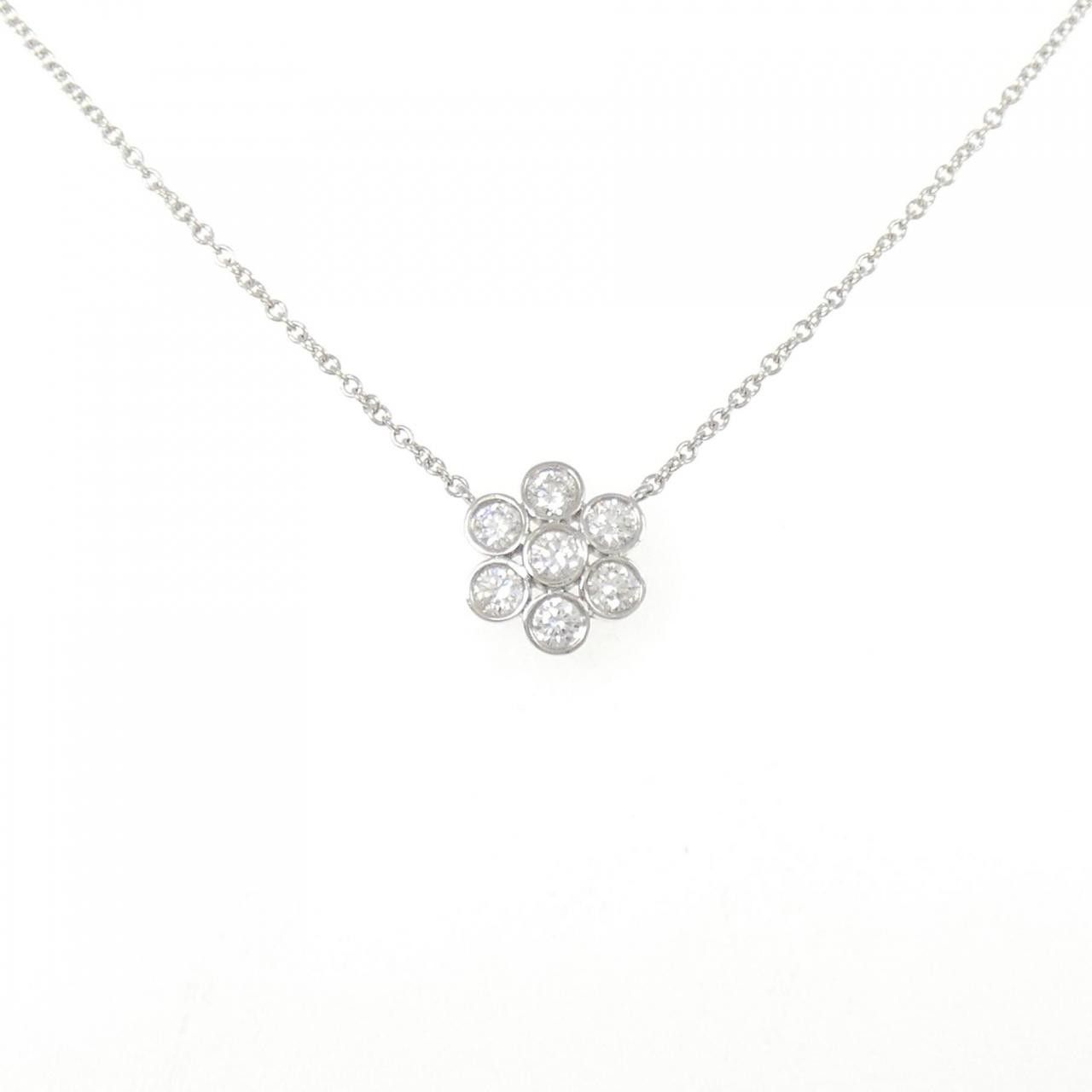 Tiffany & Co. Tiffany & Co. Tiffany Swing Flower Platinum Necklace Precious Metal Necklace DUTY FREE for USA Size ONE SIZE - 1 Thumbnail