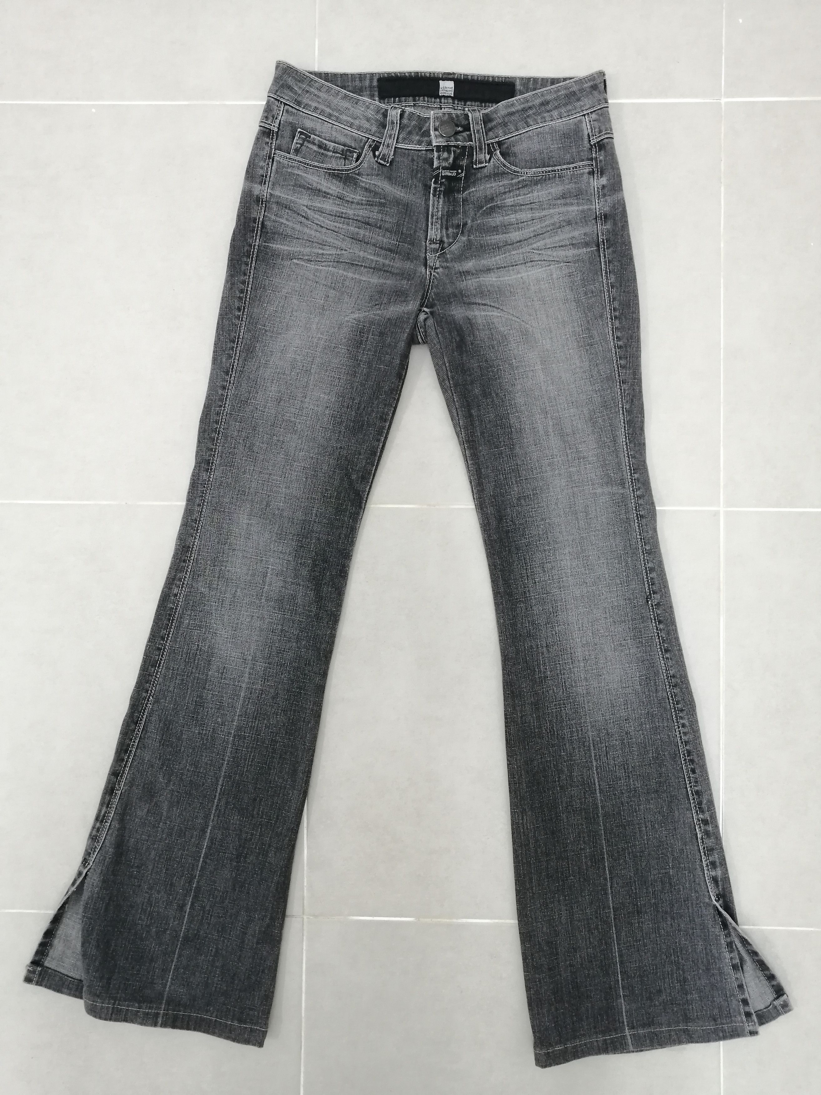 Marithe + Francois Girbaud × Vintage 💥Rare 💥Vtg Marithe francois girbaud flared bottom jeans Size 26" / US 2 / IT 38 - 1 Thumbnail