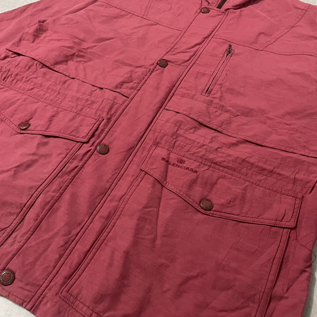 Balenciaga Vintage Balenciaga Parka Jacket Size US L / EU 52-54 / 3 - 5 Thumbnail