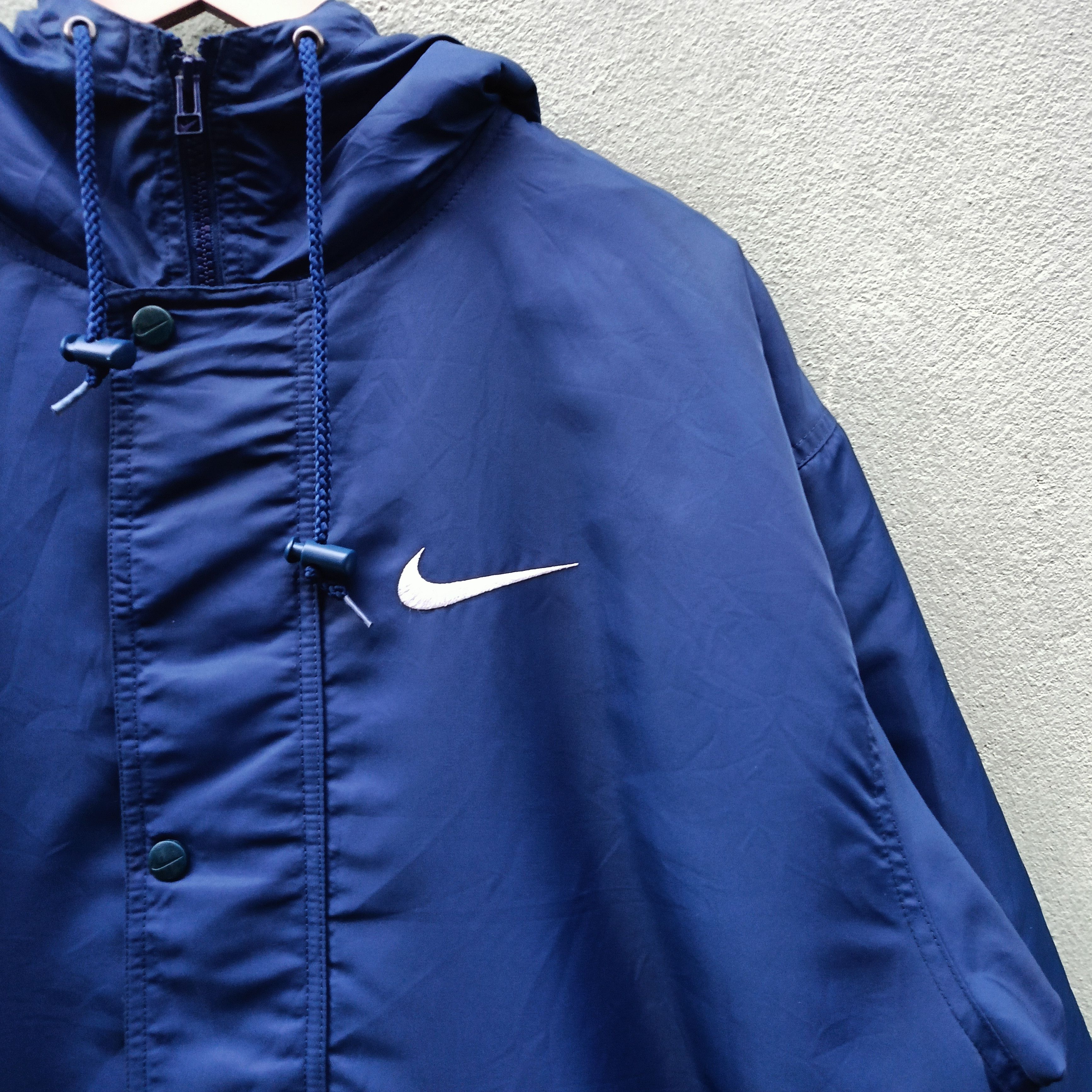 Nike × Vintage Vintage Nike Long Jacket Size US XL / EU 56 / 4 - 4 Thumbnail