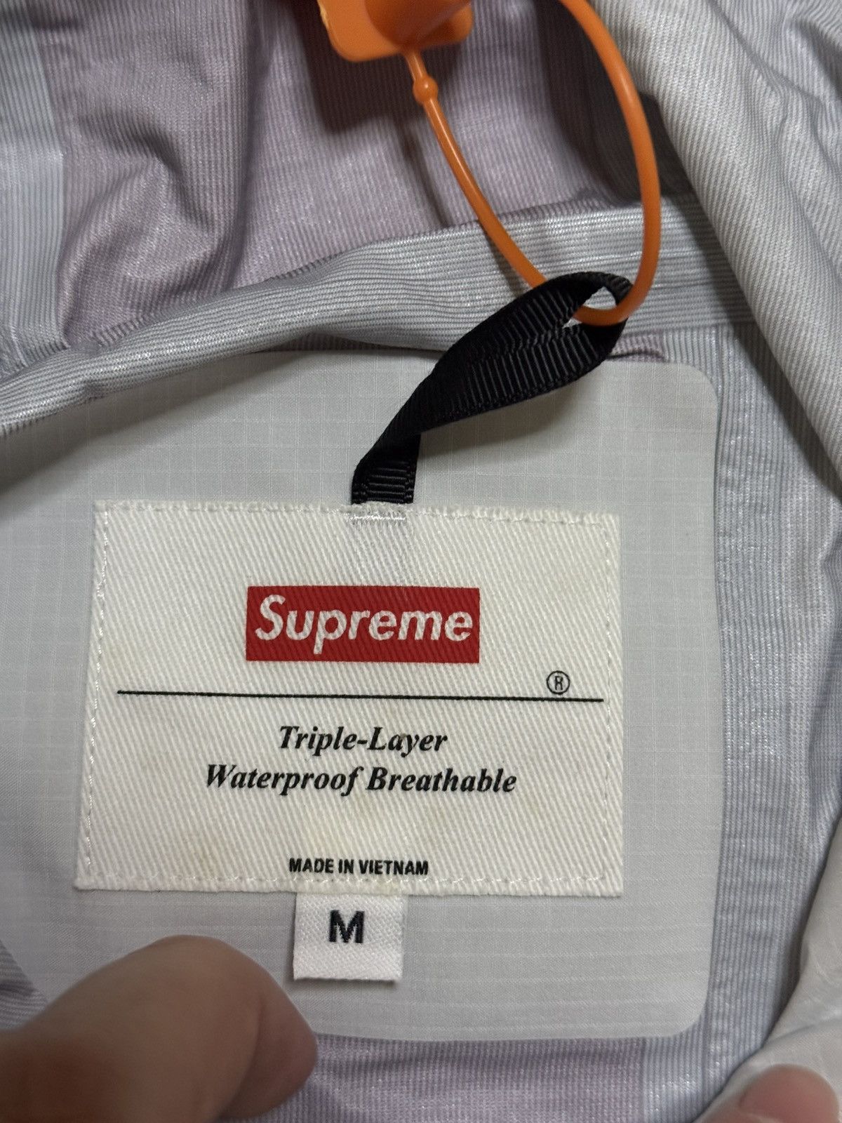 Supreme Supreme taped seam jacket size medium Size US M / EU 48-50 / 2 - 3 Thumbnail