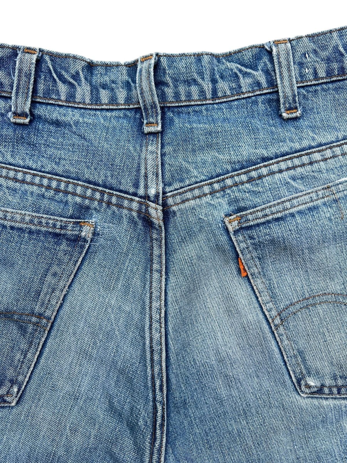 Levi's Vintage 60s Levis 646 Bootcut Distressed Denim Jeans 32x31 Size US 32 / EU 48 - 9 Thumbnail