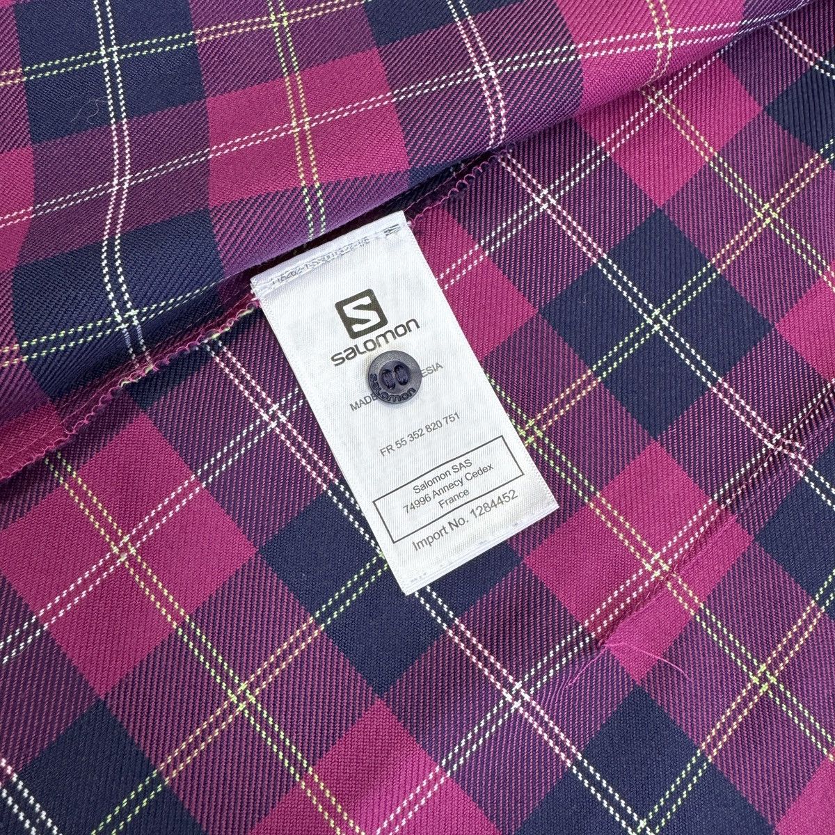 Salomon Salomon Women Flannel Button Shirt Size M Size M / US 6-8 / IT 42-44 - 13 Thumbnail