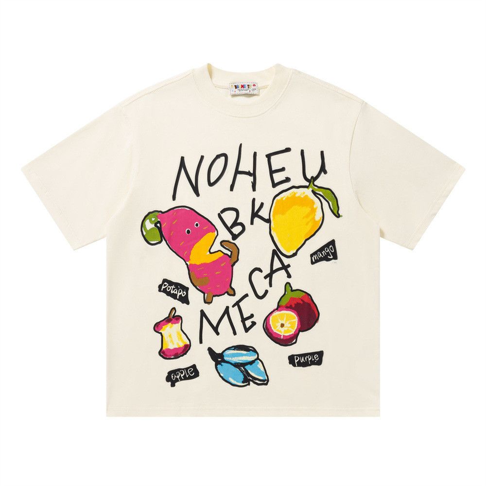 Japanese Brand Men's Hip-Hop Fun Cartoon Print T-Shirt Size US M / EU 48-50 / 2 - 1 Thumbnail