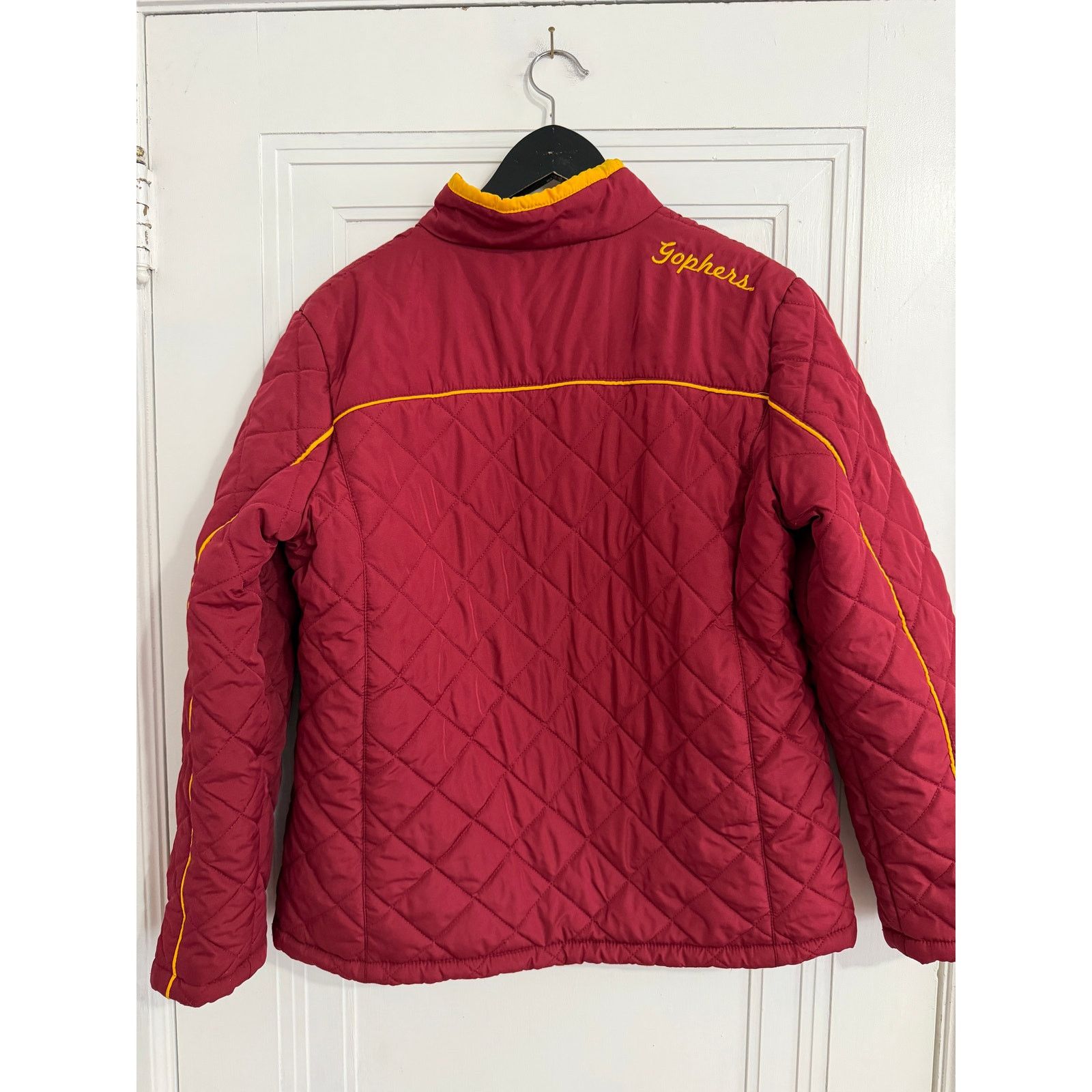 G-III Minnesota Gophers Quilted Jacket Women's Size Large Size L / US 10 / IT 46 - 6 Thumbnail