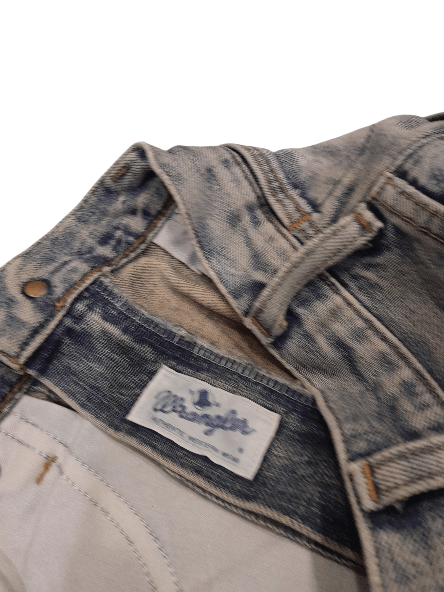 Wrangler 90s Wrangler Selvedge Denim Japan (F605) Waist 27 Size US 27 - 5 Thumbnail