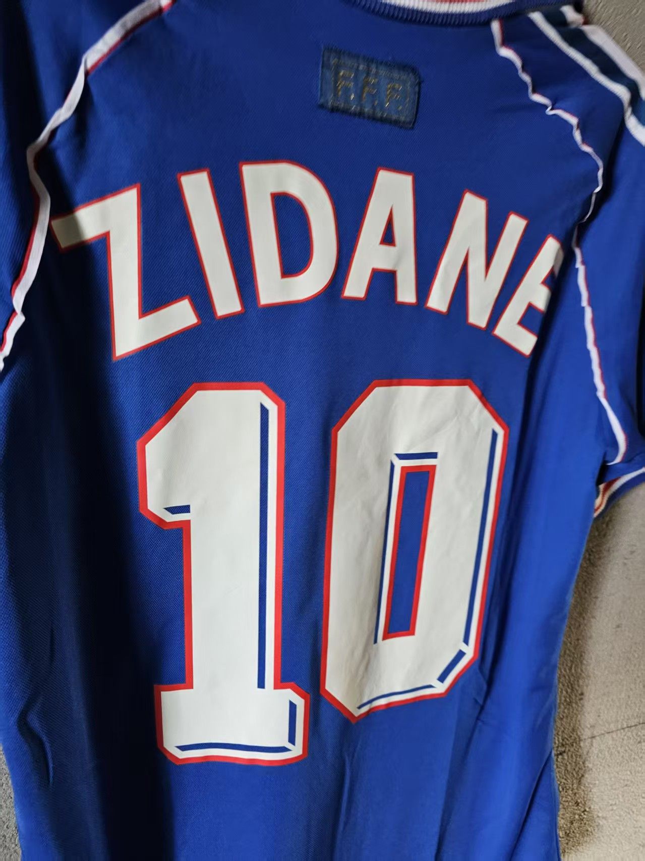 Other 1998 France #10 Zidane Jersey Home Size US L / EU 52-54 / 3 - 4 Thumbnail