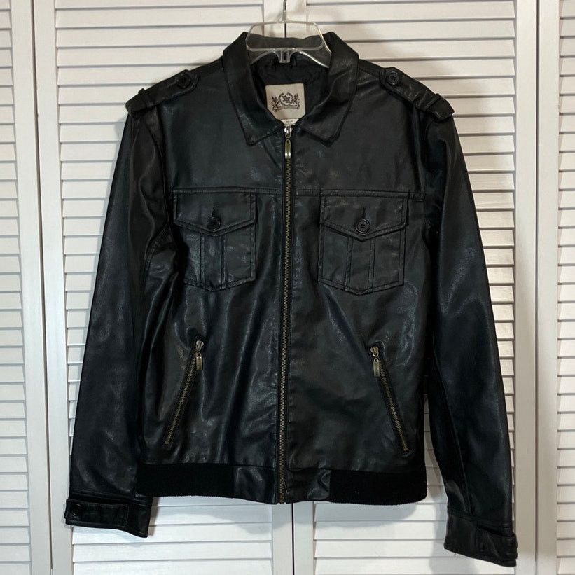 Other Toxic Hazard Vintage Motorcycle Bomber Jacket Men M Size US M / EU 48-50 / 2 - 1 Thumbnail