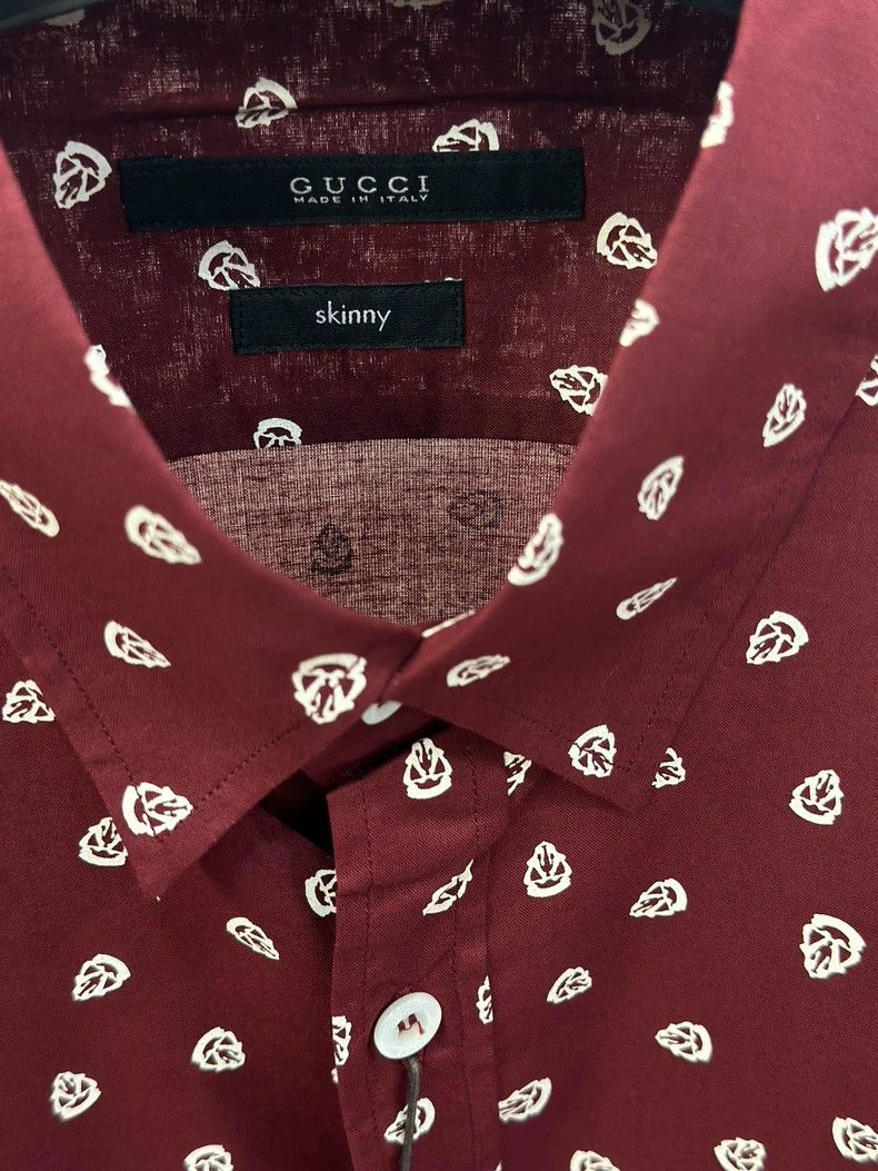 Gucci Gucci Size 16.5 Short-sleeved shirt size 16.5 2501-Nextarro Size US XXS / EU 40 - 2 Thumbnail