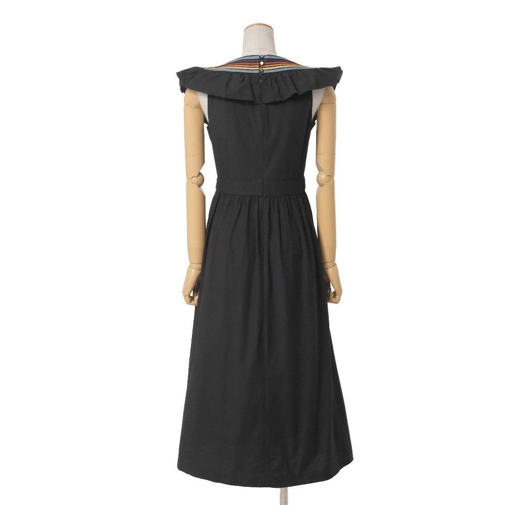 A.P.C. A.P.C Frilled Ruffled Sleeveless Dress Size XXS / US 00 / IT 34 - 3 Thumbnail