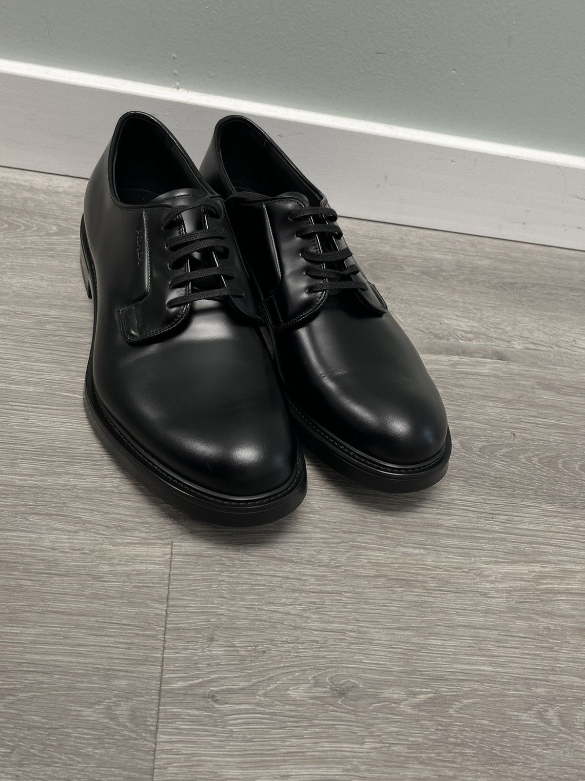 Prada Prada brushed leather lace-up Derby Size US 10 / EU 43 - 8 Thumbnail