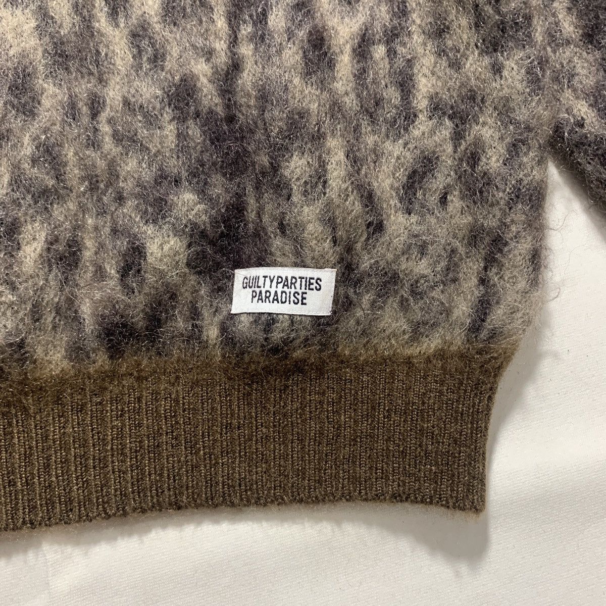 Wacko Maria WACKO MARIA LEOPARD MOHAIR CREWNECK Size US XL / EU 56 / 4 - 3 Thumbnail