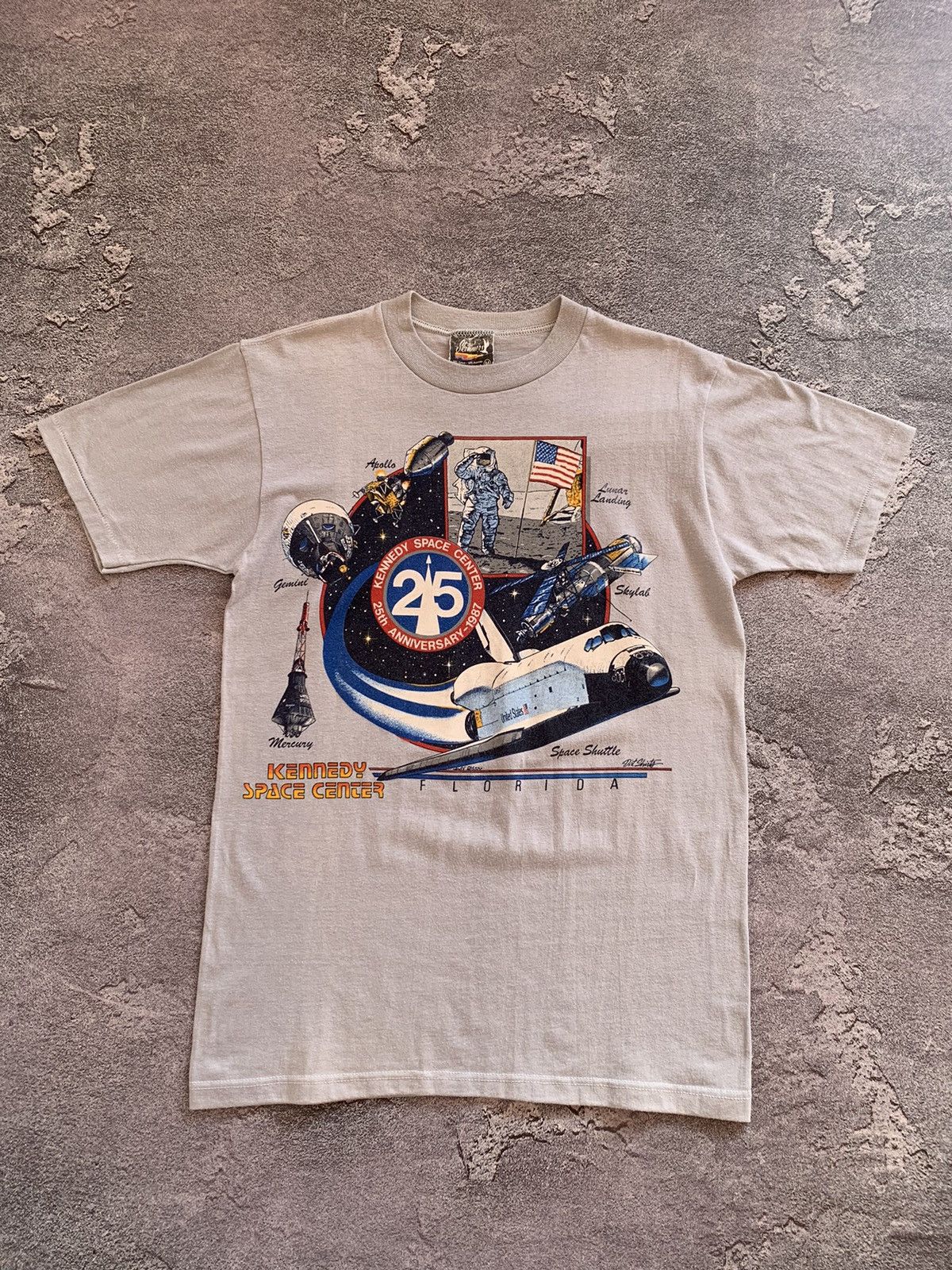 Dead Kennedys × Vintage Rare Kennedy Space Center Single Stitch 1987 T shirt Size US M / EU 48-50 / 2 - 1 Thumbnail