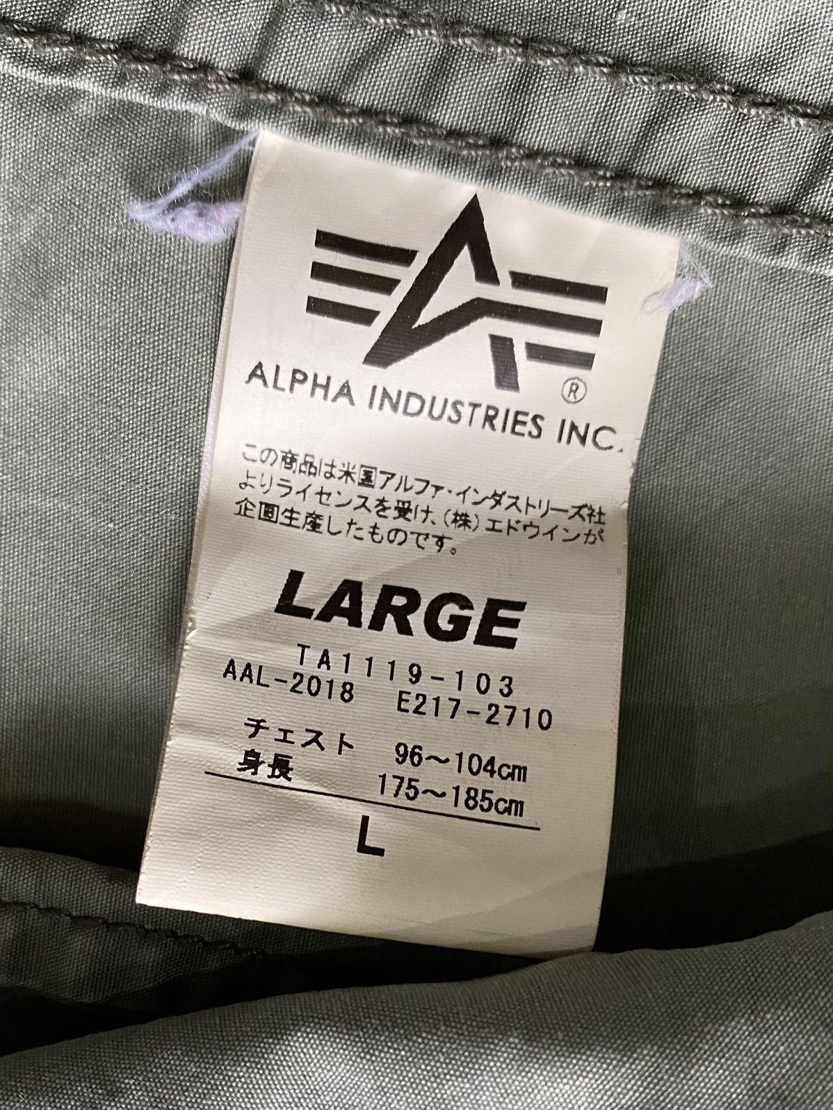 Alpha Industries × Index Vintage Alpha industries inc Tennesse usa hoodie Size US L / EU 52-54 / 3 - 10 Thumbnail
