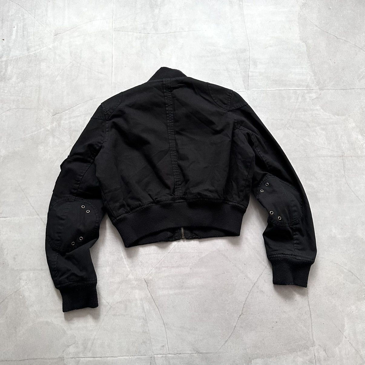 Hysteric Glamour × Undercover Punk Crop Bomber Jacket Miss Sixty Diesel Vibe Size S / US 4 / IT 40 - 11 Thumbnail