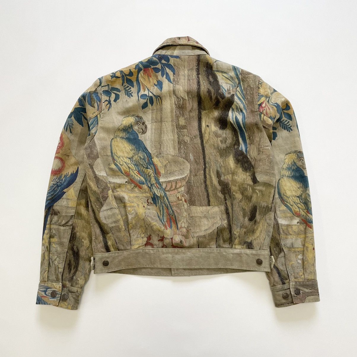 Dries Van Noten S/S 17 Tapestry Print Denim Jacket | Grailed Dries Van Noten S/S 17 Tapestry Print Denim Jacket | Grailed