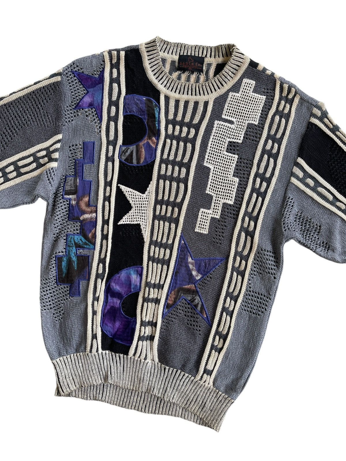 Japanese Brand Vintage Santa Fe Knitted Sweater Size US S / EU 44-46 / 1 - 5 Thumbnail
