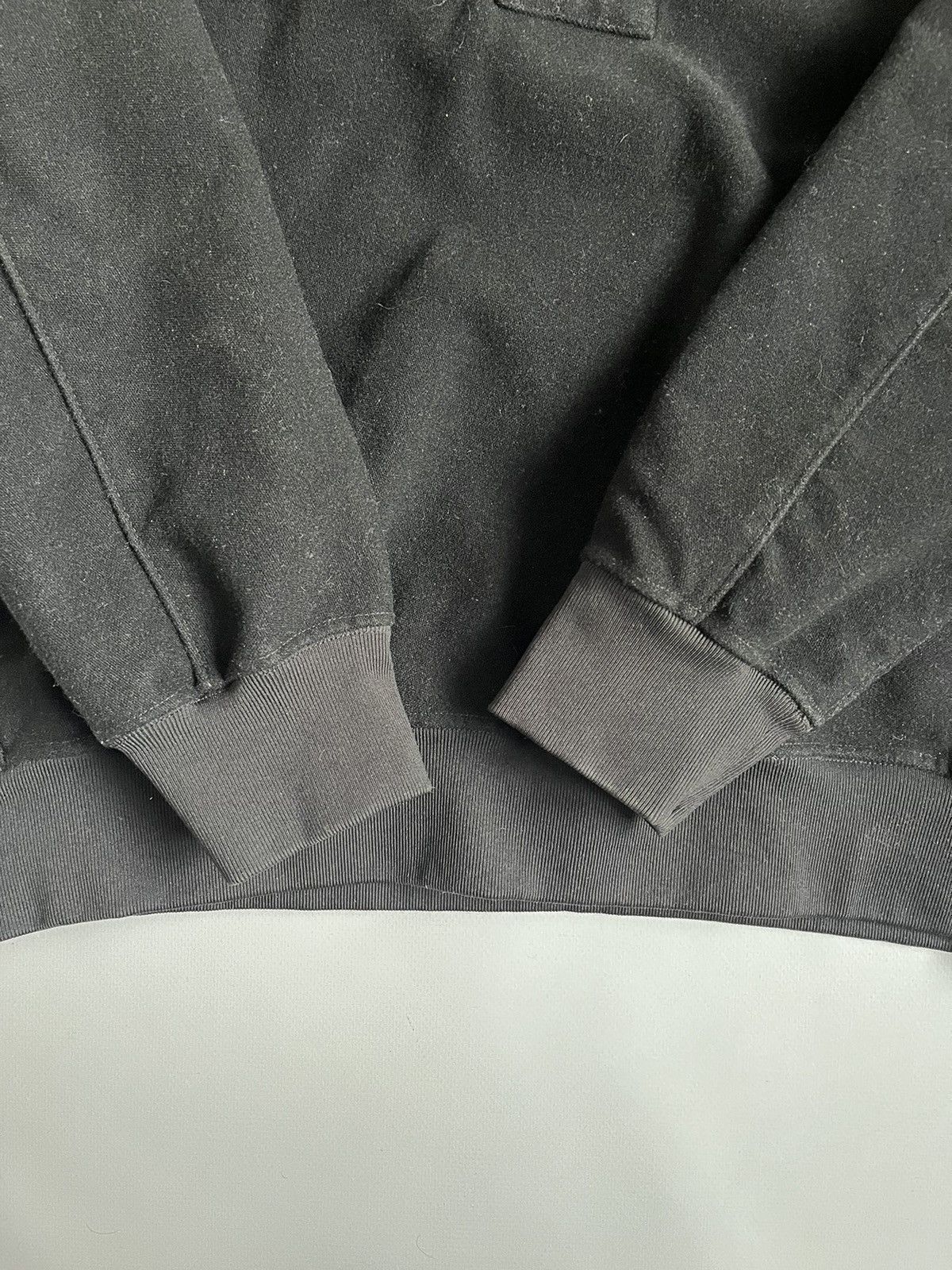 Stone Island Stone Island Men 2021 Black Ghost Flocked Pullover Hoodie Size US M / EU 48-50 / 2 - 10 Thumbnail