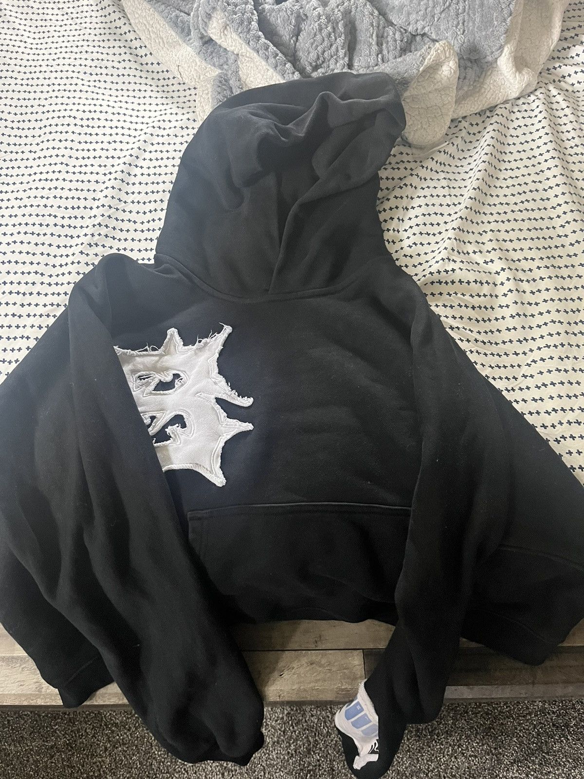 image of Billionaire Studios Hoodie in Black, Men's (Size Medium)