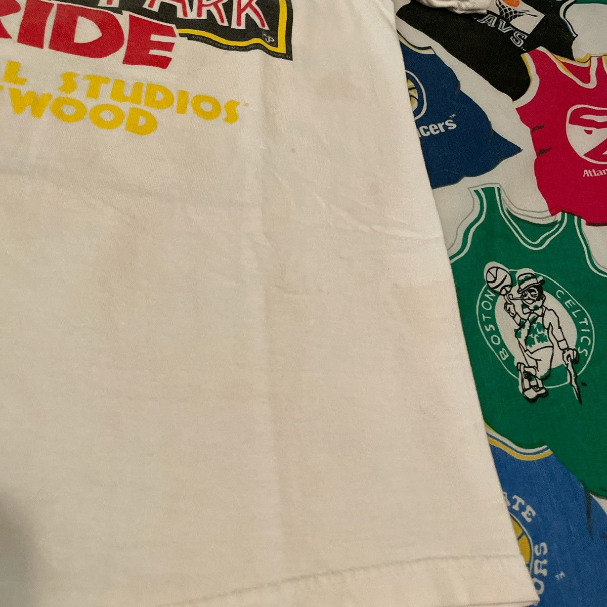 Universal Studios × Vintage Vintage 1996 Jurassic Park The Ride Universal Studios Tee Size US M / EU 48-50 / 2 - 4 Thumbnail
