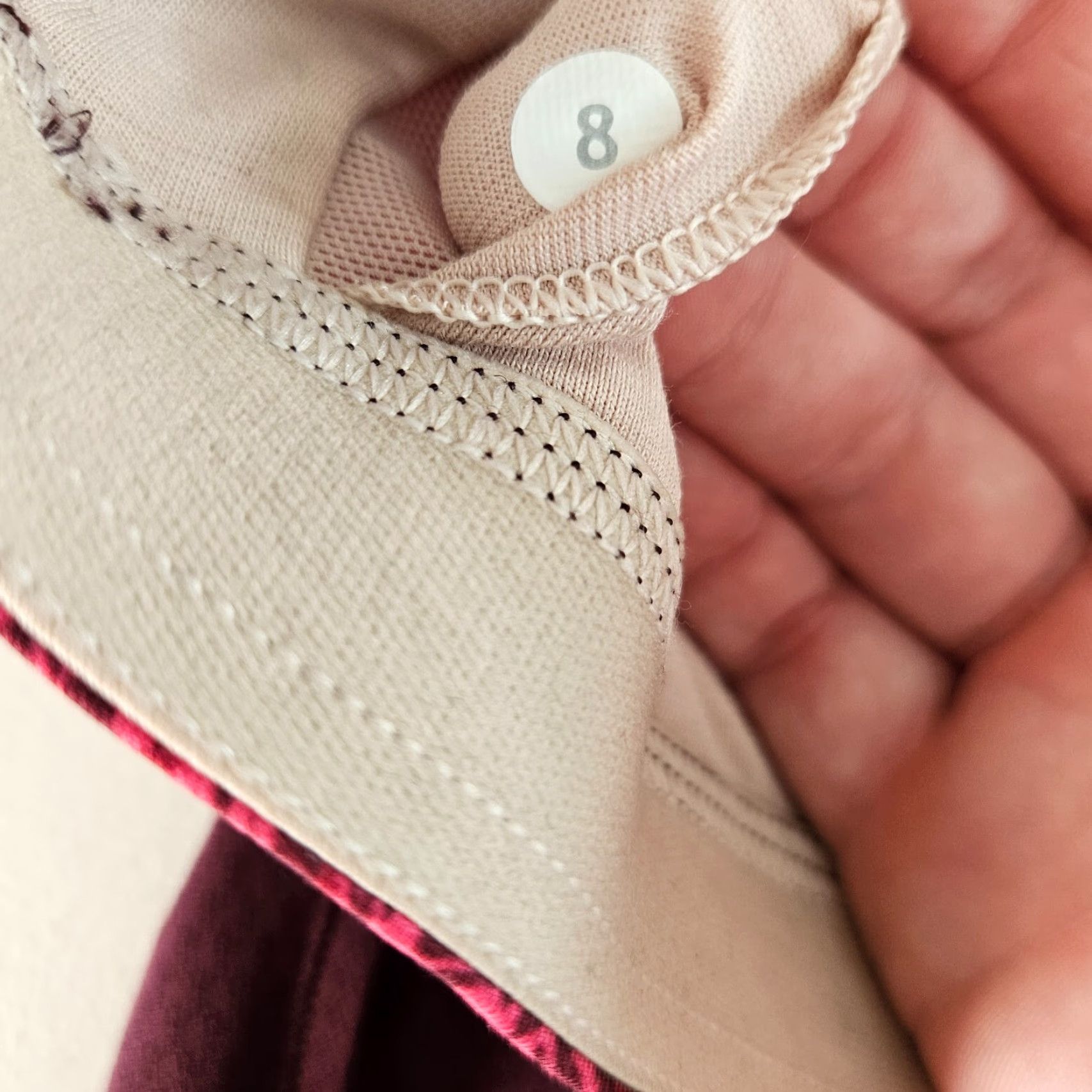 Lululemon Lululemon Womens Tank Top Sz 8 Burgundy Pink Layered Multicolor Activewear Tank Women's Size 8 Sleeveless Pullover Size M / US 6-8 / IT 42-44 - 5 Thumbnail